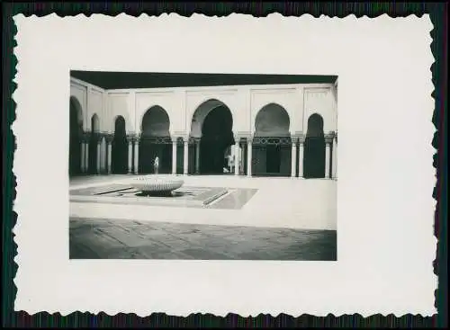 4x Foto Grand Mosque of Paris 1940-41 Große Pariser Moschee Mezquita