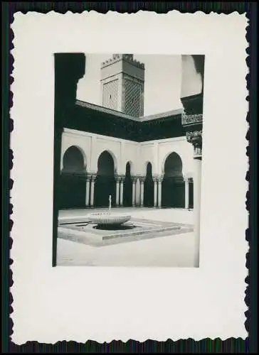 4x Foto Grand Mosque of Paris 1940 Große Pariser Moschee Mezquita