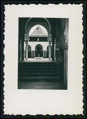 4x Foto Grand Mosque of Paris 1940 Große Pariser Moschee Mezquita