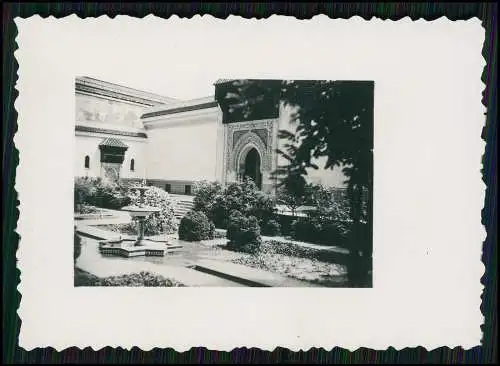 4x Foto Grand Mosque of Paris 1940 Große Pariser Moschee Mezquita