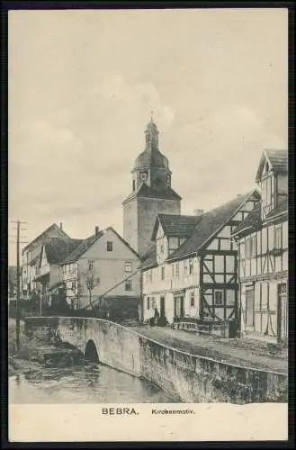 AK Bebra an der Fulda Hessen Lindenplatz mit Kirche 1916 Feldpost gelaufen