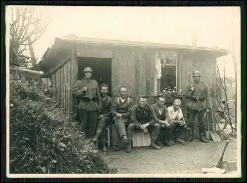 3x Foto Quartier im Bunker 1943 - Ostpreußen Russland Klaipėda Memelland Litauen