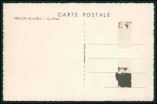AK 1.WK Weltkrieg Melun Seine et Marne Place Praslin et la Poste 1915 Frankreich