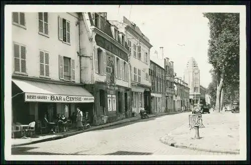 Foto AK Melun Seine et Marne - Place Praslin et la Poste - Bar Bier Gruber 1940