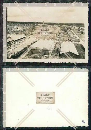 Foto Fliegeraufnahme Luftbild Technische Messe Leipzig ? 1936-38  