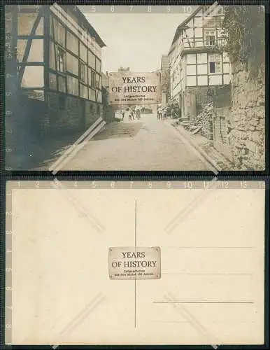 Foto AK Dorf Fachwerkhäuser Gastwirtschaft Hagen Hohenlimburg Wetter Wo ? 1915