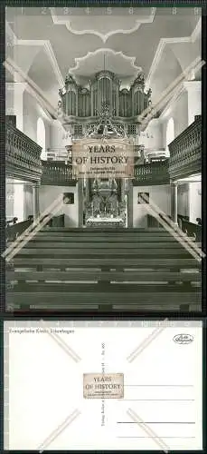 Foto AK Ansichtskarte Eckenhagen Reichshof im Oberbergischen Inneres der Kirche