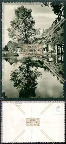 Foto AK Blaubeuren Blautopf Mühle Wassermühle Baden-Württemberg