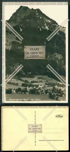 Foto AK Dorf Fischbachau in Oberbayern mit Breitenstein 1943