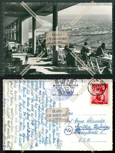 AK Wien Döbling Pötzleinsdorf Österreich Blick vom Kahlenberg 