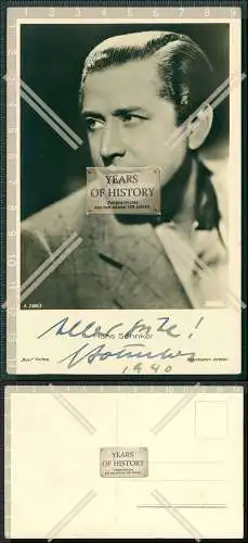 Orig. handsignierte Autogrammkarte Hans Söhnker