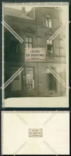 Foto AK Gelsenkirchen 1915 Geschäft Straßenansicht Herren Friseur Parfümerie