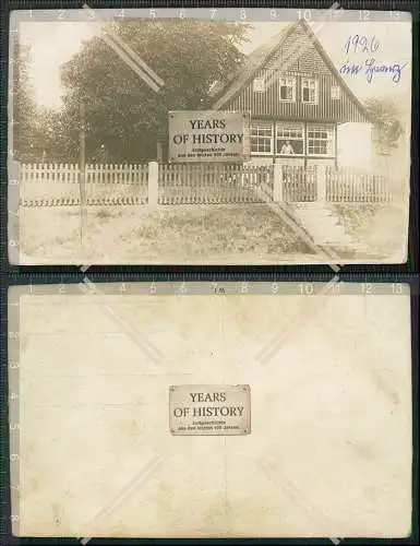 Foto AK kleine Pension Lindenhof im Harz 1926 Niedersachsen S.-Anhalt Thüringen