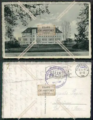 AK Hildesheim Frauenschule Sonderstempel Trillke-Gut Landfrauenschule 1940 gel.