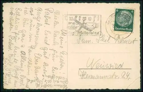 AK Ansichtskarte Delstern Hagen in Westfalen Blick auf die Brücke 1941 gelaufen