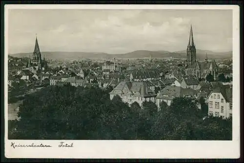 AK Kaiserslautern Total 1943 gel.  Stempel Soldatenheim Kaiserslautern Feldpost