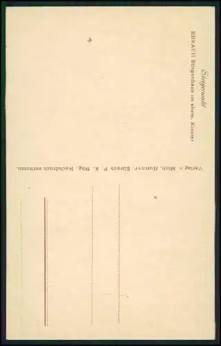 9x AK Steigerwald Kloster Kirche Eberbach Erbach Eltville Rhein Rheingau 1925