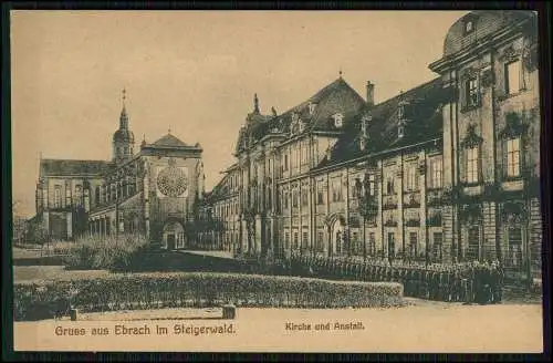 9x AK Steigerwald Kloster Kirche Eberbach Erbach Eltville Rhein Rheingau 1925