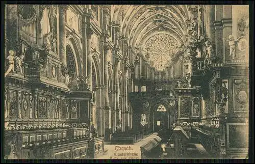 9x AK Steigerwald Kloster Kirche Eberbach Erbach Eltville Rhein Rheingau 1925