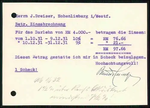 14x Foto Werk und Rechnung Hohenlimburg Hagen -C. M. Pieper & Comp. Drahtweberei