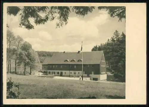 AK Grumbach Jöhstadt Erzgebirge Jugendherberge Schullandheim Raummühle 1936 gel.