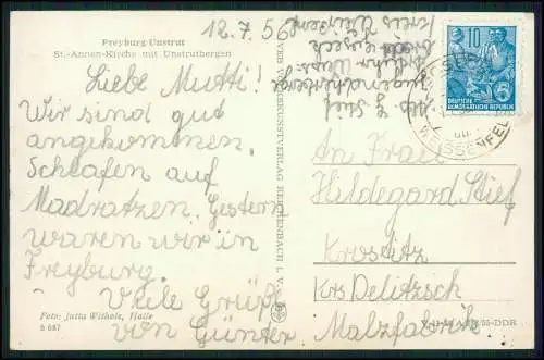 3x AK Ansichtskarte Postkarte Torgau an der Elbe diverse Ansichten DDR gelaufen