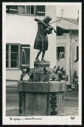 3x AK Mozartbrunnen uvm. St. Gilgen Salzburg Salzkammergut Österreich Seekirchen