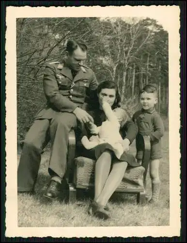 12x Foto Soldat Luftwaffe Heimaturlaub Berlin Wilmersdorf mit Familie uvm. 1941