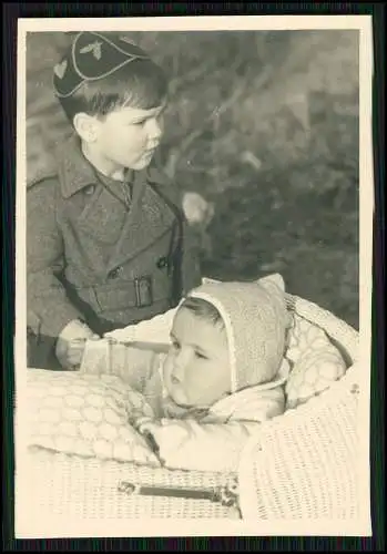 6x Foto Spaziergang Mutter Kind Berlin Wilmersdorf Grunewald See Uferpartie 1940