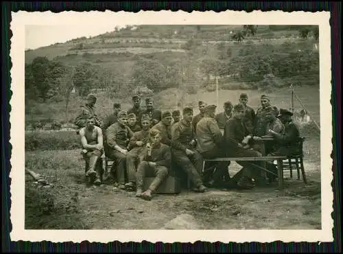 10x Foto Soldaten Wehrmacht Vormarsch mit Bus Omnibus Belgien Frankreich 1941-42