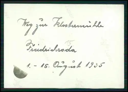 11x Foto Reise Reinhardsbrunn Friedrichroda uvm Fotos Rückseite beschrieben 1935