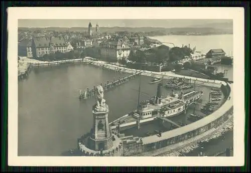 8x Foto Hauff Sonder Post Danzig Marienkirche Lindau Hafen Luftbild Dresden uvm.