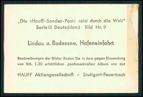 8x Foto Hauff Sonder Post Danzig Marienkirche Lindau Hafen Luftbild Dresden uvm.