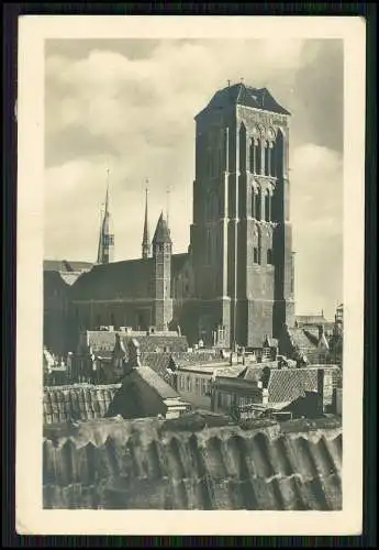 8x Foto Hauff Sonder Post Danzig Marienkirche Lindau Hafen Luftbild Dresden uvm.