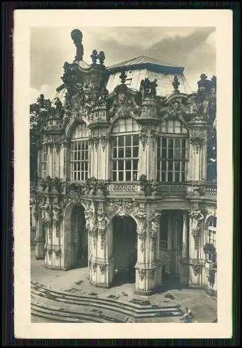 8x Foto Hauff Sonder Post Danzig Marienkirche Lindau Hafen Luftbild Dresden uvm.