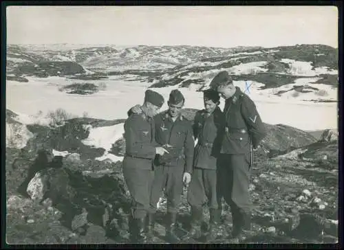 10x Foto Soldaten der Wehrmacht Luftwaffe und andere in Norwegen Norge 1941-43