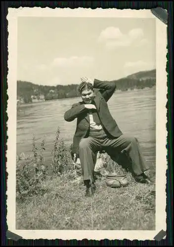 21x Foto Reise von Gelsenkirchen PKW VW Käfer u.a. Süddeutschland Bayern 1953