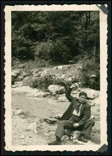 21x Foto Reise von Gelsenkirchen PKW VW Käfer u.a. Süddeutschland Bayern 1953