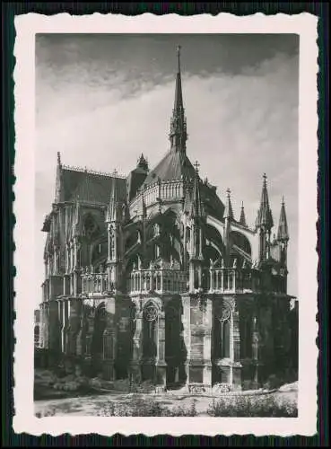 10x Foto Reims Marne Grand Est Frankreich diverse Ansichten um 1940