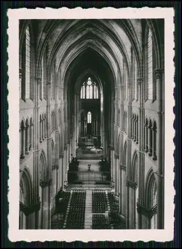 10x Foto Reims Marne Grand Est Frankreich diverse Ansichten um 1940