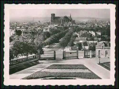 10x Foto Reims Marne Grand Est Frankreich diverse Ansichten um 1940