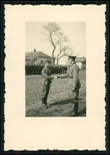 4x Foto Soldaten Wehrmacht Winter Frühjahr 1942 Quartier Bauern Dorf  Russland