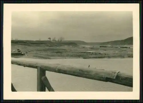 3x Foto Wehrmacht Vormarsch zerstörte wieder aufgebaute Brücken Russland 1942