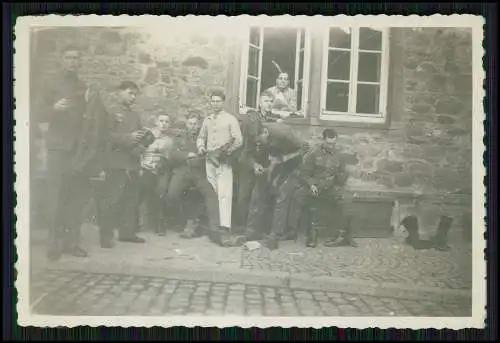 6x Foto Schloss-Kaserne in Butzbach Taunus Wetteraukreis Soldaten 1939-40