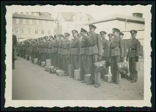 6x Foto Schloss-Kaserne in Butzbach Taunus Wetteraukreis Soldaten 1939-40