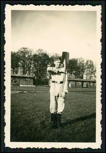 10x Foto Soldaten RAD Baracken Lager Arbeitseinsatz uvm. 1938-40