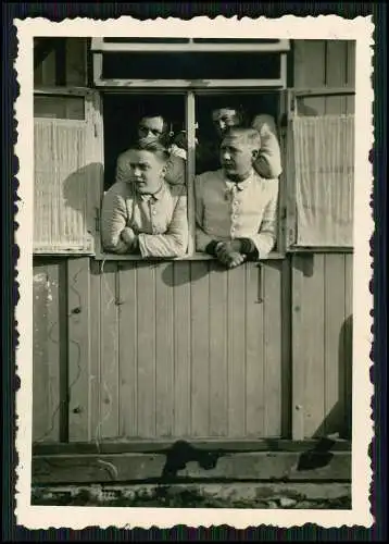 10x Foto Soldaten RAD Baracken Lager Arbeitseinsatz uvm. 1938-40