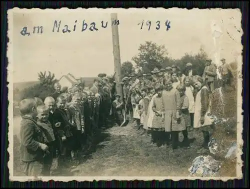 8x Foto Gillenfeld Vulkaneifel Daun 1934-38 Maibaum Fronleichnam uvm. Dorf-Leben