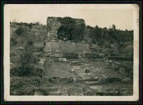 Foto 1. WK Infanterie-Regiment Nr. 124 Hartmannsweilerkopf Gedenkstein Friedhof