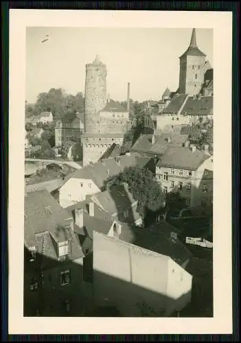 3x Foto Bautzen in der Oberlausitz, Alte Wasserkunst, Michaeliskirche uvm. 1939